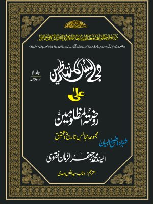 MAJALIS UL MUNTAZRIN ALA ROZA TUL MUZLOOMIN URDU JILD 2